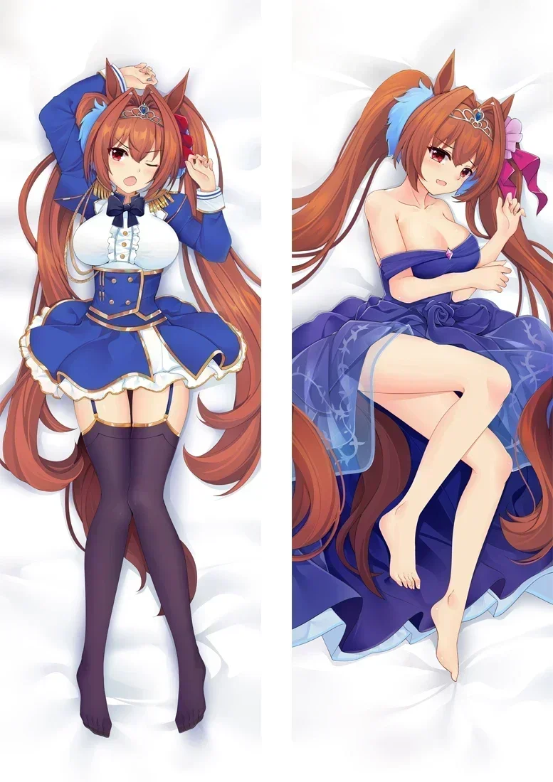 

180 см аниме Umamusume Pretty Derby Daiwa Scarlet Подушка «Dakimakura» обнимающая наволочка для тела костюм Otaku наволочка