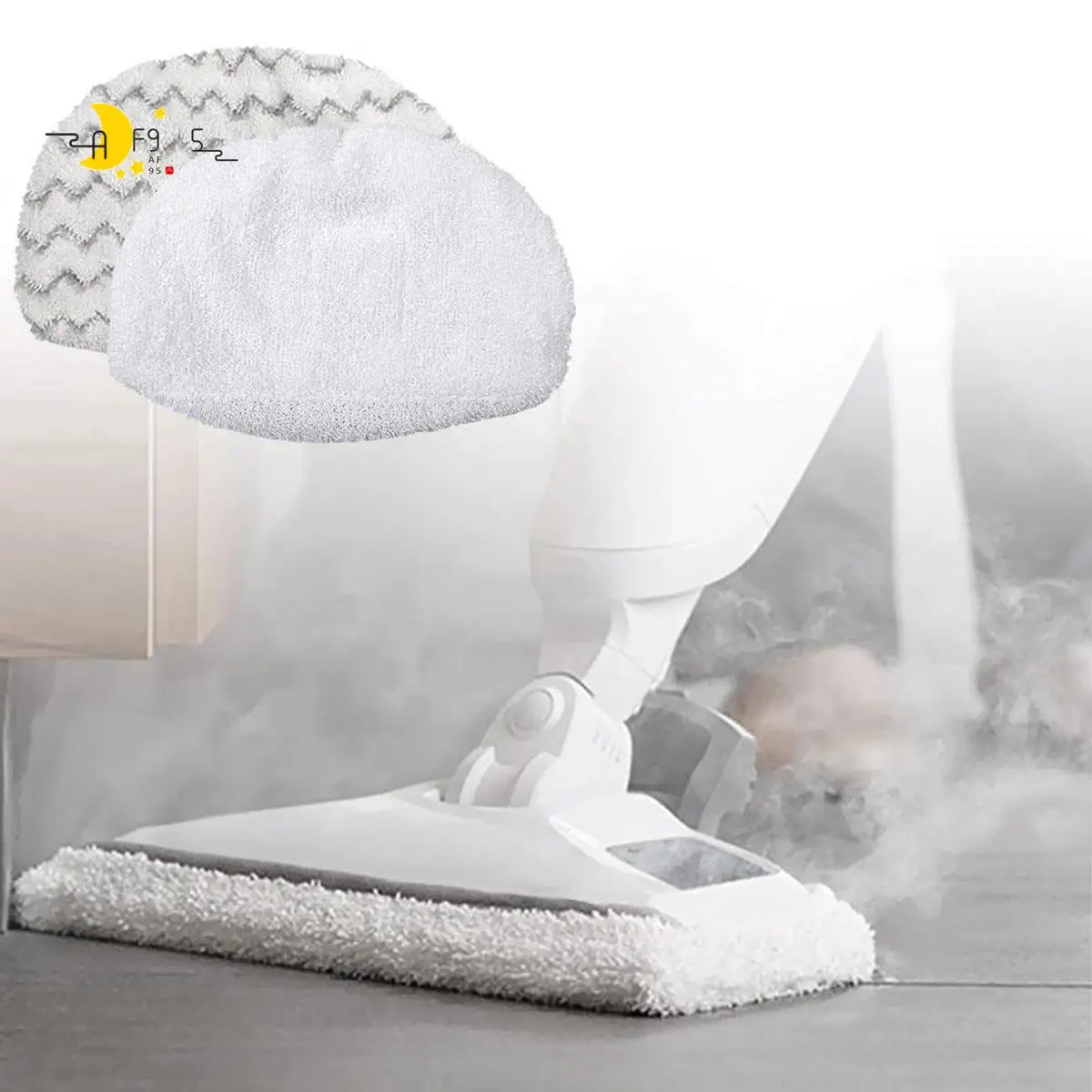 

AF95-4Pcs Steam Mop Replacement Pad Wiper Head Suitable For Bissell 1132 1252 Series Steam Mop