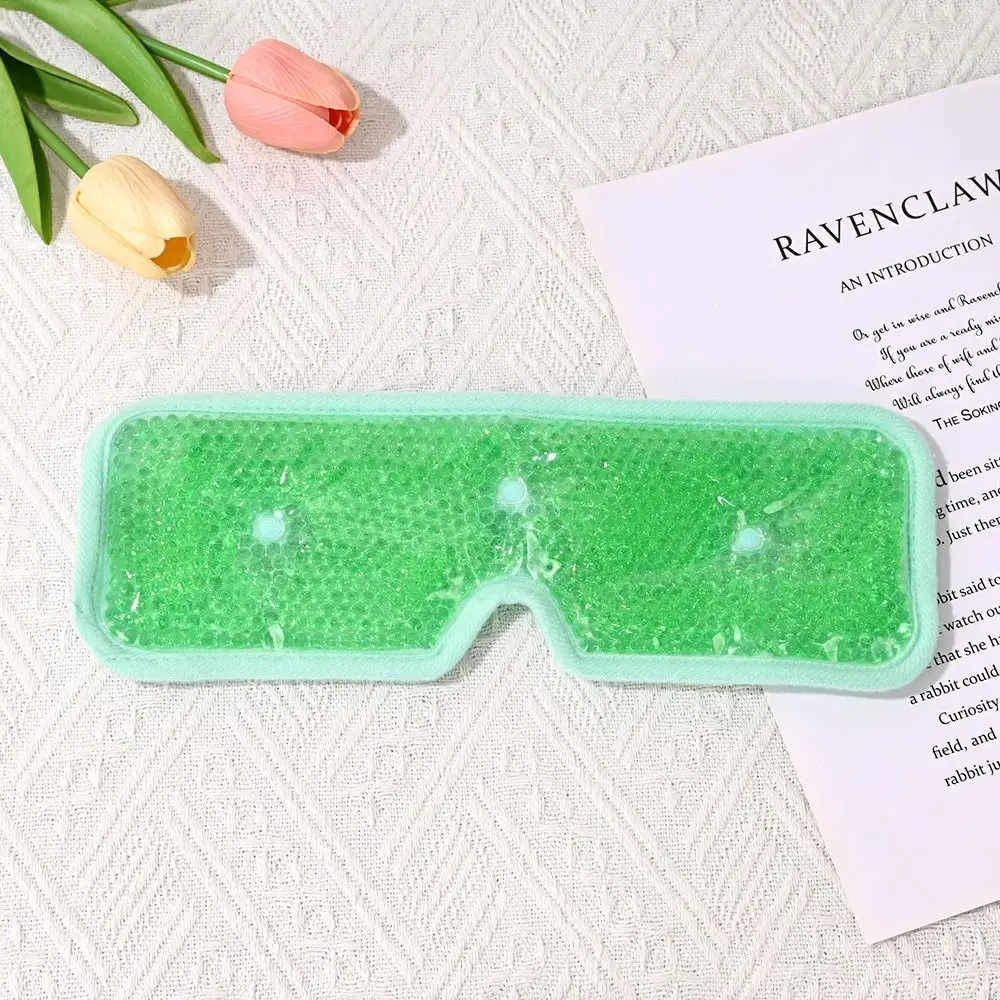 

High Quality Reusable Beads Gel Eye Mask PVC Hot/Cold Therapy Care Eye Mask Relieves Eye Strain Gel Sleep Mask For Dry Eyes