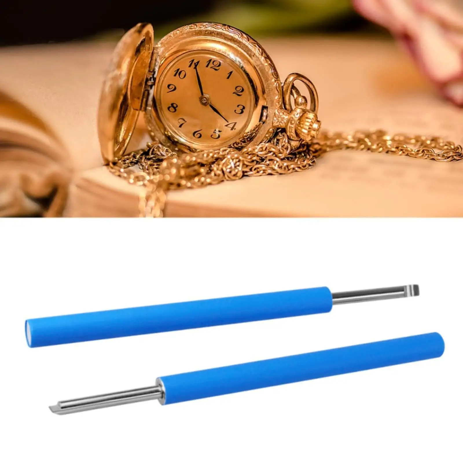 2Pcs Watch Back Case Opener for Watch Making Convenient Replacement Tool Kit