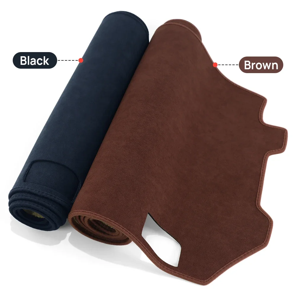 غطاء لوحة سيارة أداة مكتب الشمس الظل حصيرة وسادة عدم الانزلاق اكسسوارات لهوندا صالح جاز MK4 GR GS 2020-2024 2021 2022 2023