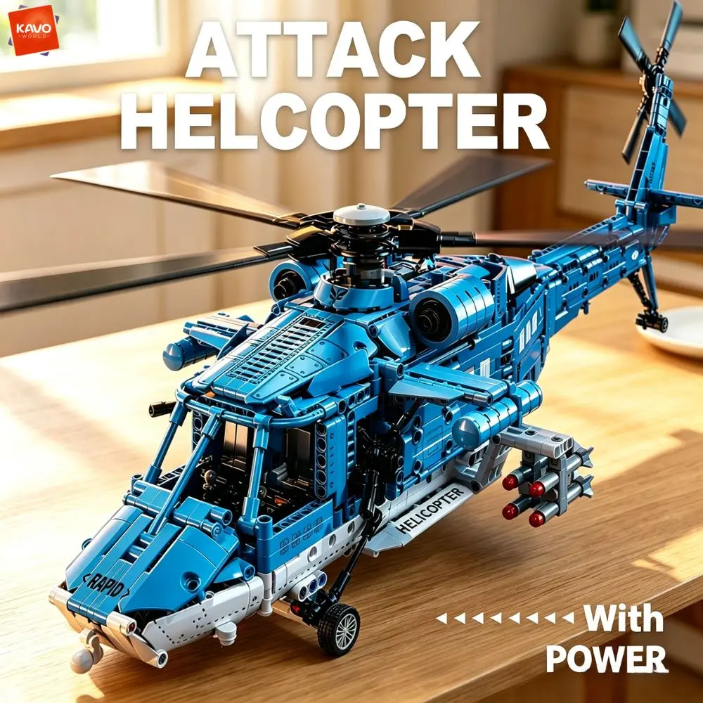 kavoworld-1521-pieces-–-ensemble-de-construction-d'helicoptere-technique-rc-–-modele-d'avion-militaire-telecommande-en-briques-–-jouet-de-collection
