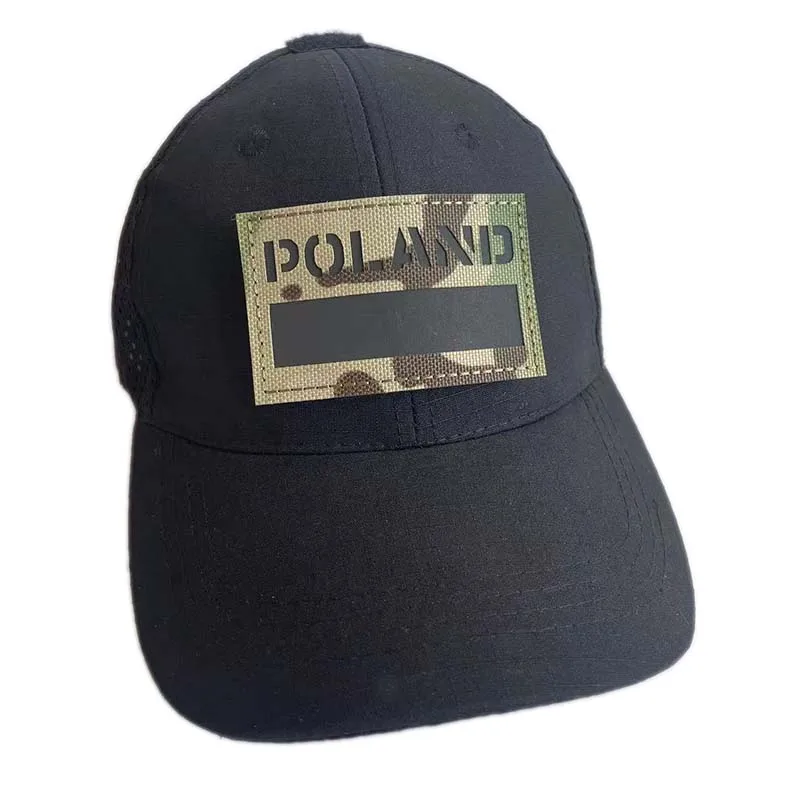 Poland Flag Eagle Polish GROM Morale Emblem Embroidery Applique Tactical Backpack Badge,IR Reflective Patches Armband Stickers