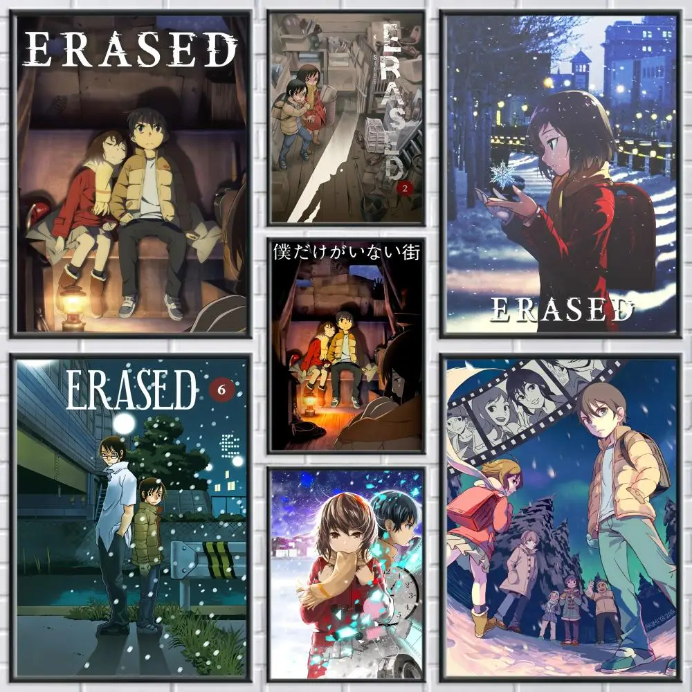 Classic Anime E-ErasedS Poster Modern and Elegant Wall Stickers for Home Decor Living Room Dormitory Wall Art