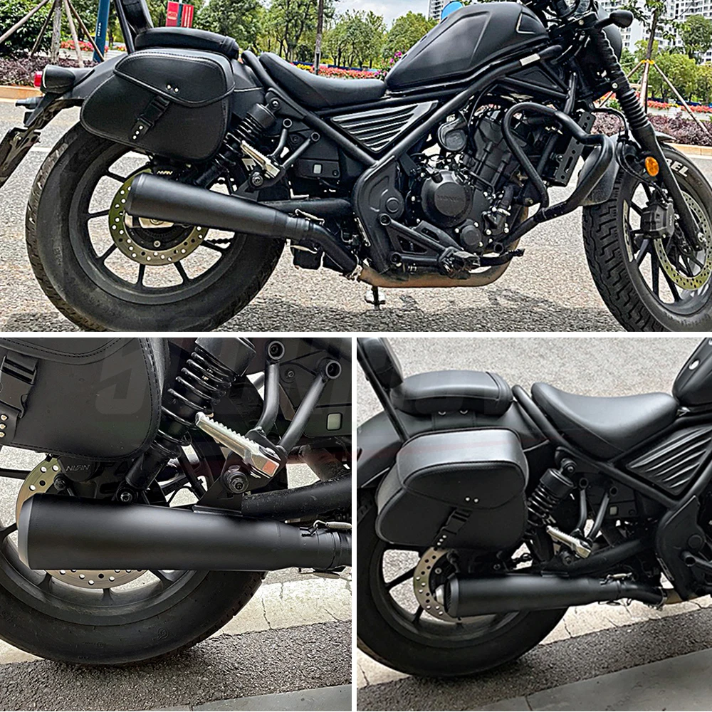 Motorcycle Exhaust Muffler Pipe Modified System For VULCAN S 650 REBEL 500 SR400 Z400 R3 PCX125 C19 S1000RR CBR650