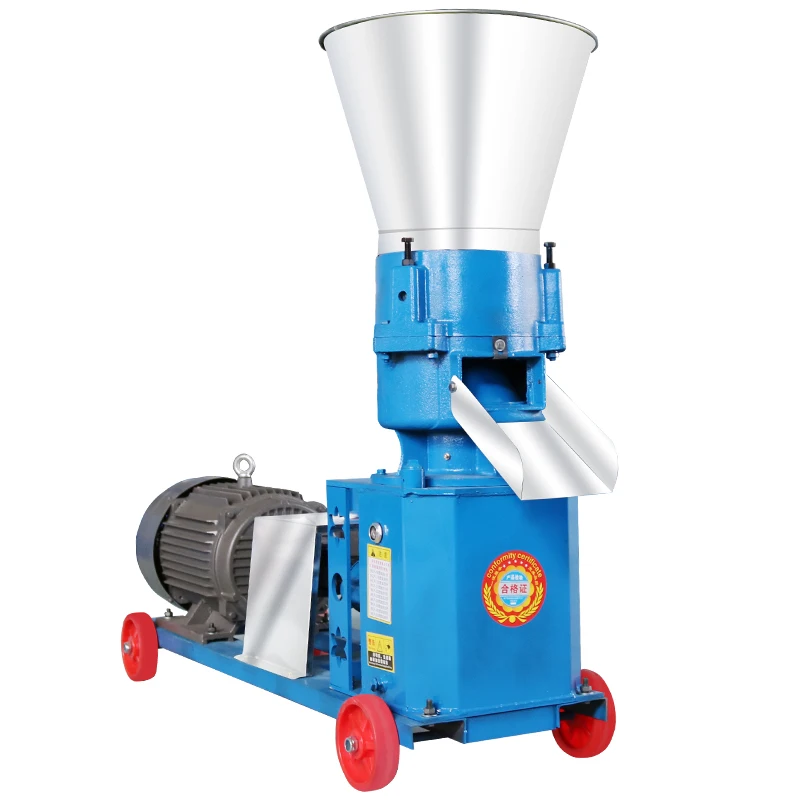 Cheap price auto feed machine feeding machine 55HP  engine wood pellets machine for animal