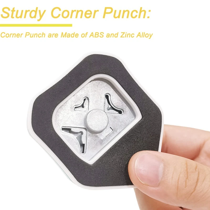 3 Pieces Corner Punch Corner Cutter Creative Pattern Corner Punch For DIY Projects Scrapbooking Photocards Card Making