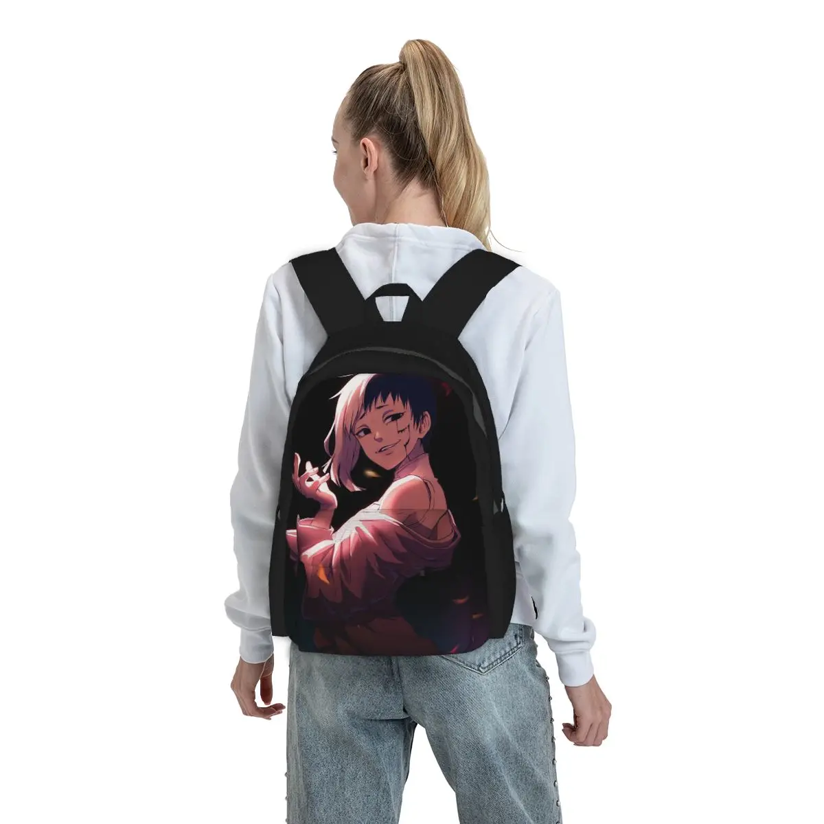 Mochila de anime Gen Asagiri Dr Stone Apan, mochila escolar para estudiantes, bolsa escolar para niños, bolsas de hombro para ordenador para hombres y mujeres