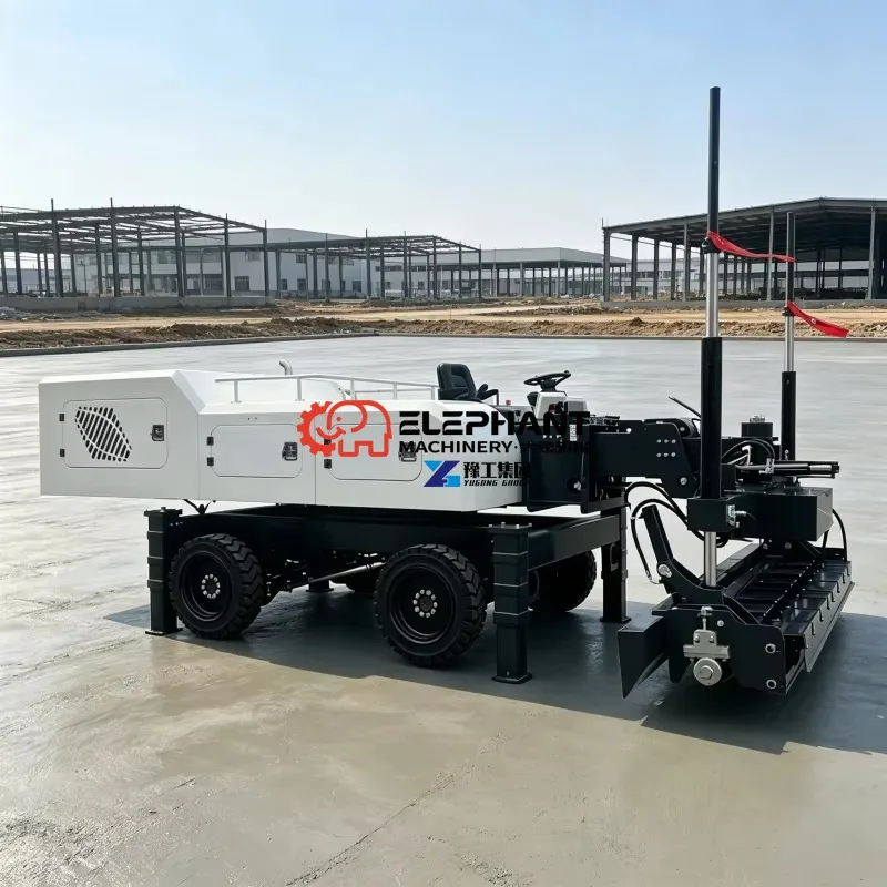 Hot Sale High Adaptability Automatic Laser Screed Machine Concrete Leveling Machine for Large Area Construction Site Use