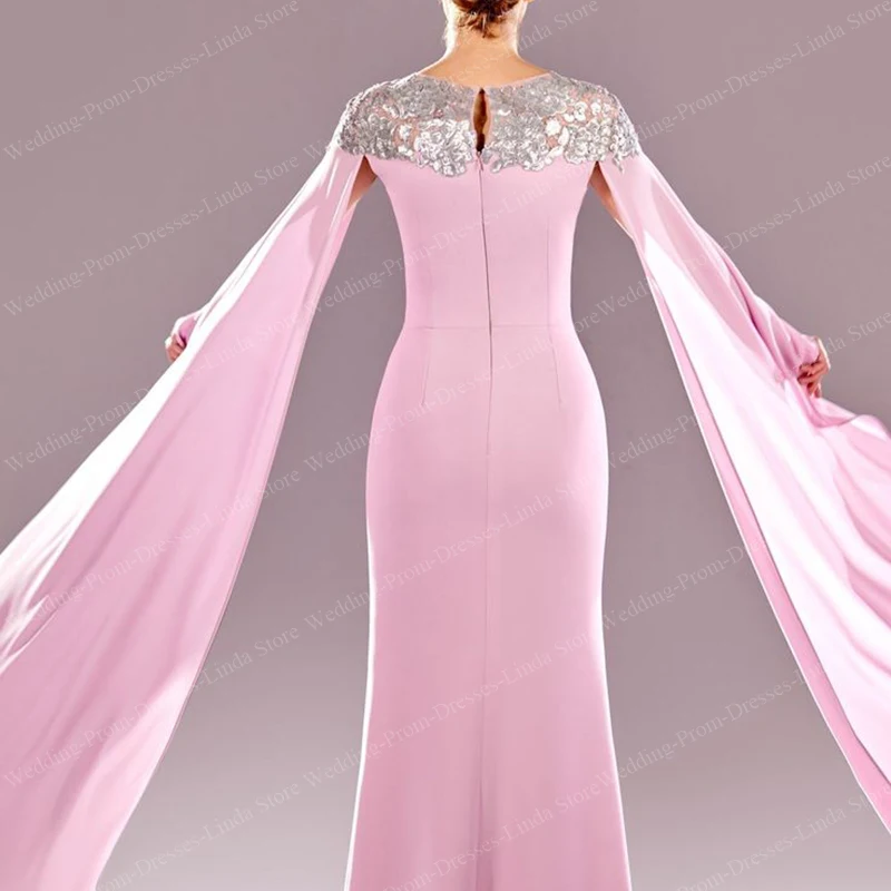 Elegant Long Evening Dresses for Women Boat-Neck Floor-Length Straight Ruffles Prom Party Gala Special Events Gala Dress 2024