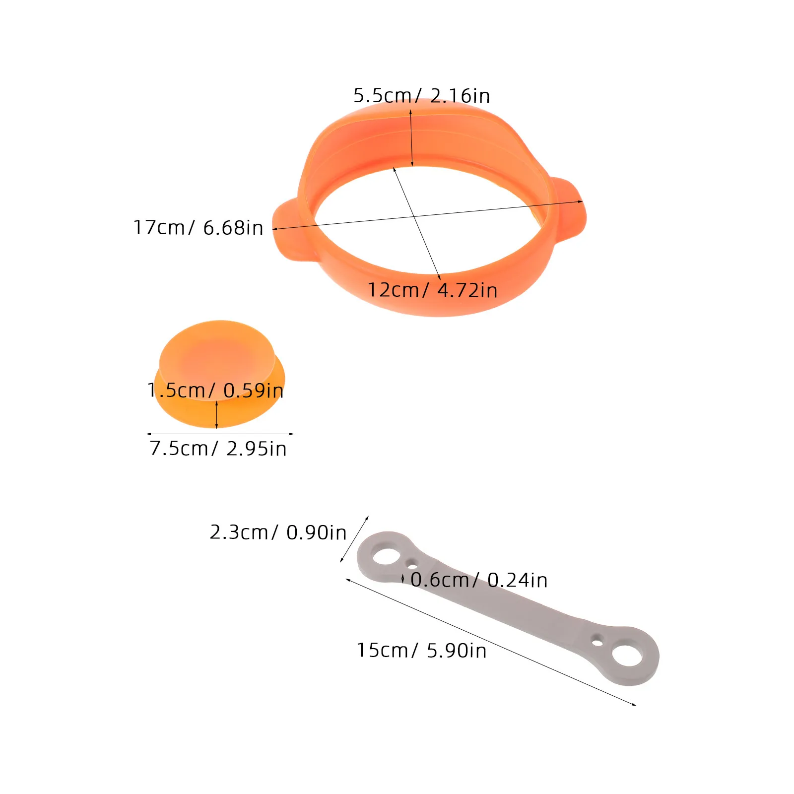 1Set Silicone Adaptive Eating Tool Universal Hand Grip Stabilizer Anti-Spill Hand Grip Assistive Device for Elderly Disabled