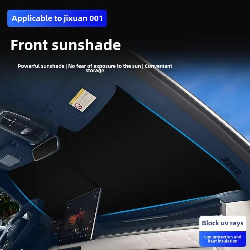 Zeekr Car Sunshade Front Windshield Sunscreen Curtain Heat Insulation Modification Accessories Suitable For Xingyun 001