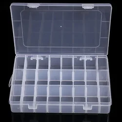 10/15/24/36 Grids Plastic Organizer Box Storage Container Jewelry Box With Adjustable Dividers For Beads Art DIY Crafts