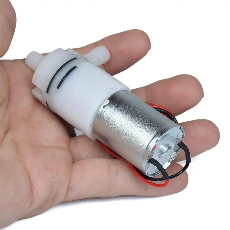 Micro 27mm Diaphragm Self-priming Suction Water Pump DIY Aquarium Dispenser Large Flow Mini 370 Motor Water Pump DC 12V-24V 5W - view 5