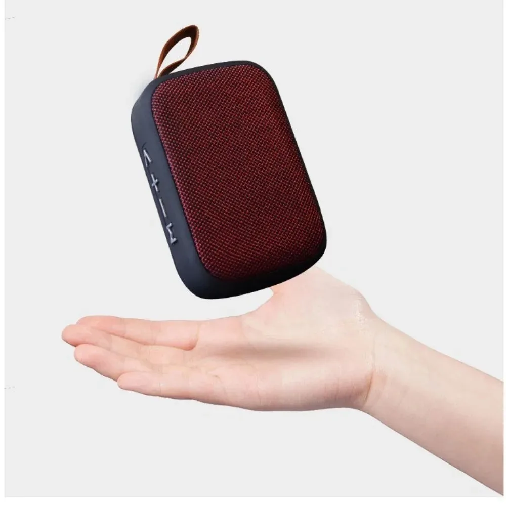 Portable Fabric Bluetooth Speaker, Wireless Connection, Outdoor Sports, Stereo Audio, Support Tf Card, Mobile Phone, Universal