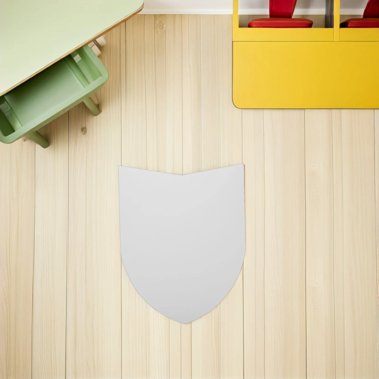 15 Peças de Escudos de Papel Não Pintados: Escudos de Papel DIY para Crianças, Projetos Criativos de Artesanato, Decorações para Festas de Aniversário e Brincadeiras Divertidas