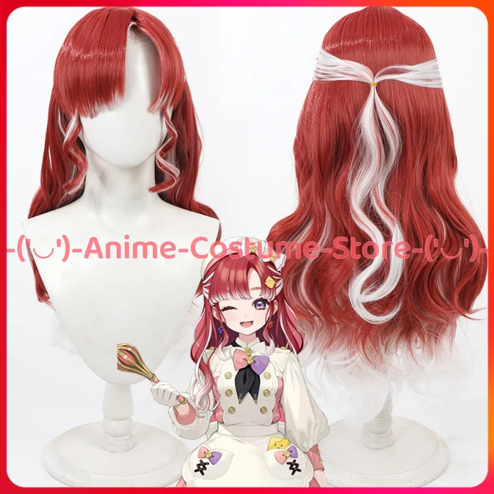 

NIJISANJI VTuber Saotome Beri косплей парик аниме персонаж Хэллоуин карнавальный костюм для вечеринки парики термостойкие синтетические волосы