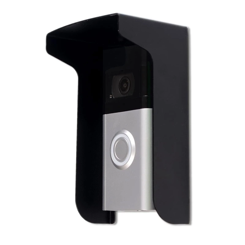 Doorbell Rain Cover As Shown Anti-Theft Doorbell Door Bracket Non-Drilling Mounting Bracket For Video Doorbell Cover Bracket