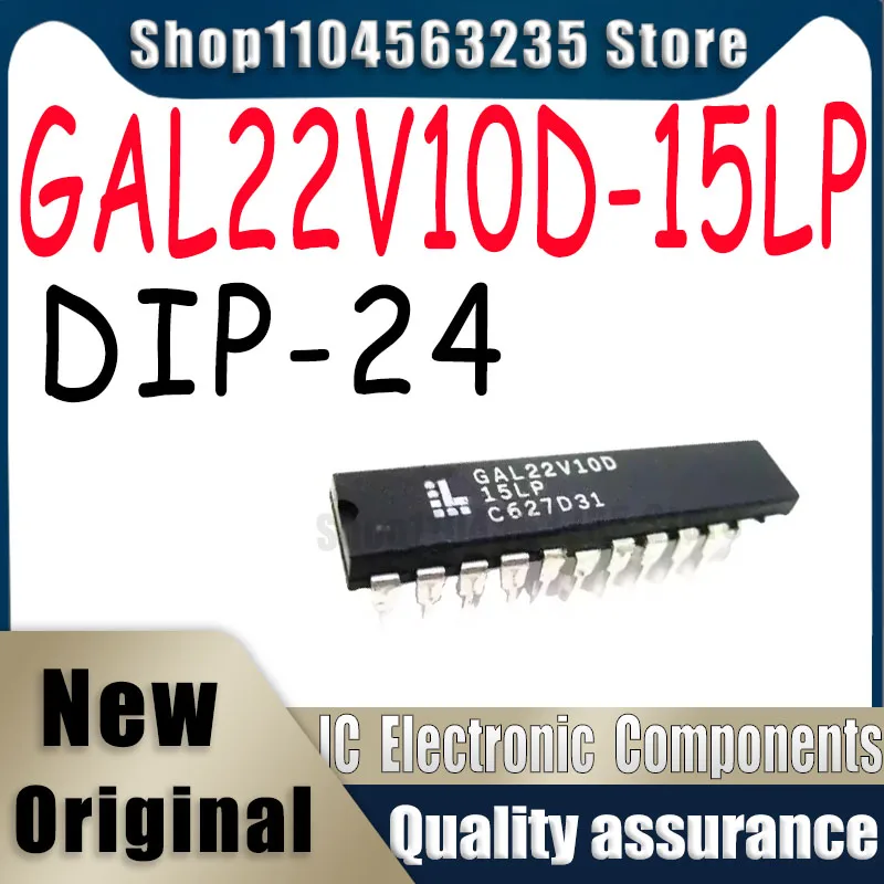 

(10piece)100% New GAL22V10D-15LP DIP24 Chipset