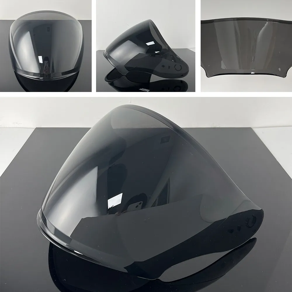 For MT THUNDER 3SV JET Three Quarters Helmet Helmet Mirror V19 Day and Night Universal
