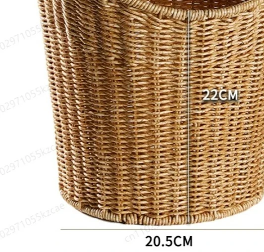 

корзина для хранения салфеток, корзина для закусок, имитация плетения из ротанга