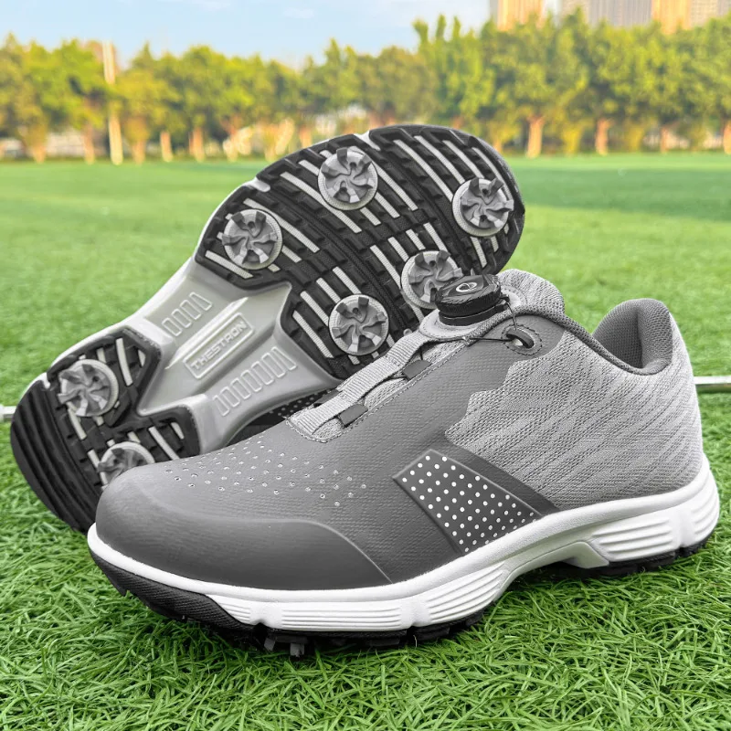 

Waterproof Golf Shoes Men Professional Golfers Sneakers Non Slip Luxury Male Golfing Walking Footwears