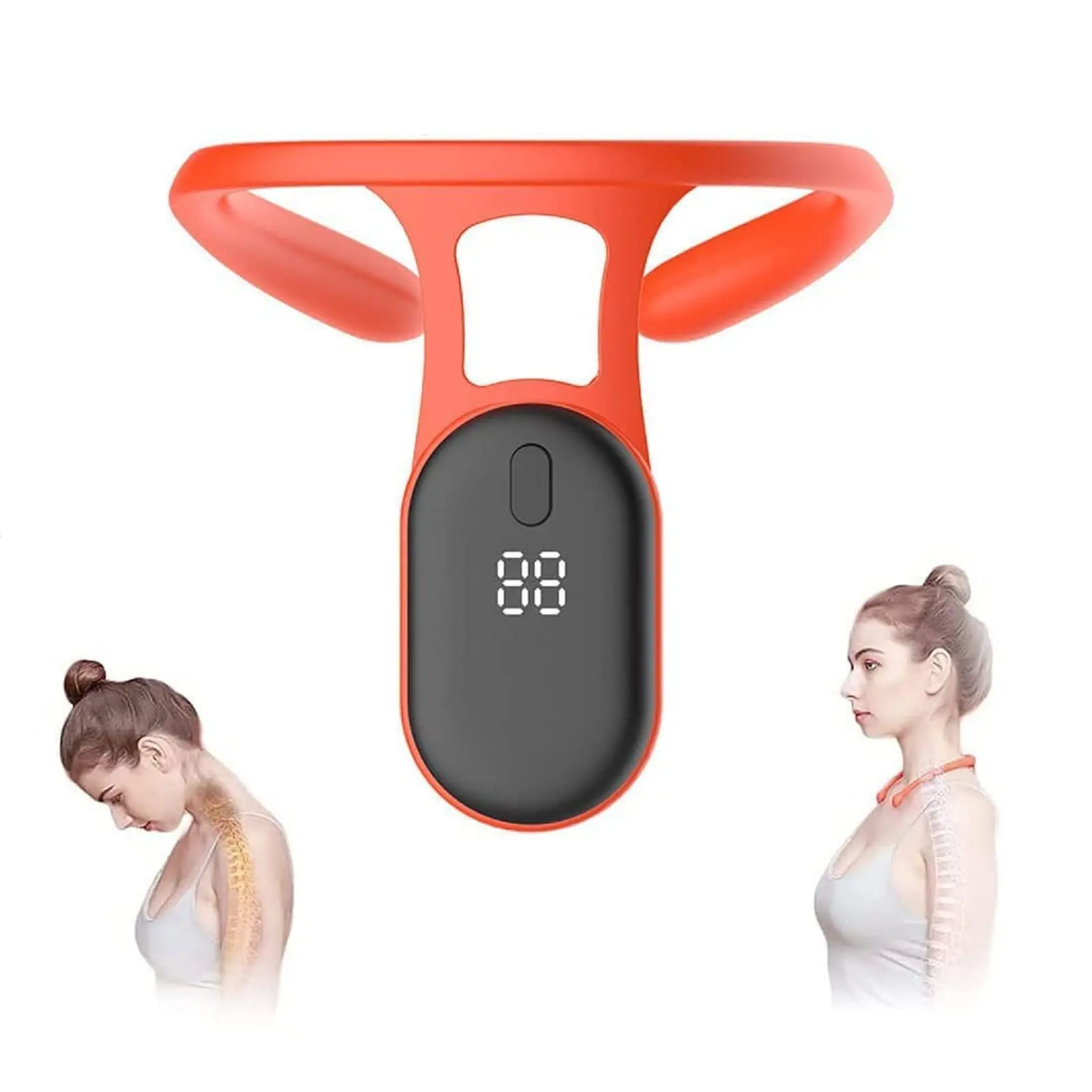 Lymphatic Soothing Neck Instrument Ultrasonic Portable Body Shaping Sitting Posture Corrector ToPrevent Hunchback Posture Sensor