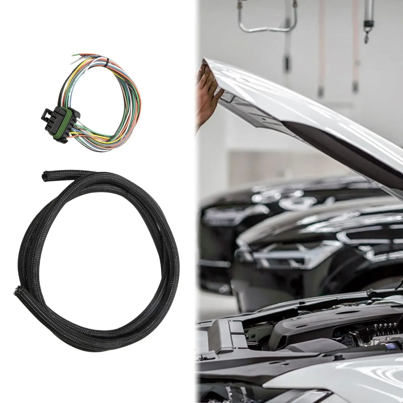 

Electrical Wiring Harnesses Spare Parts 558-491 Input/Output 10 Pin for Holley Efi Analog Gauges Simple Assembly Accessory