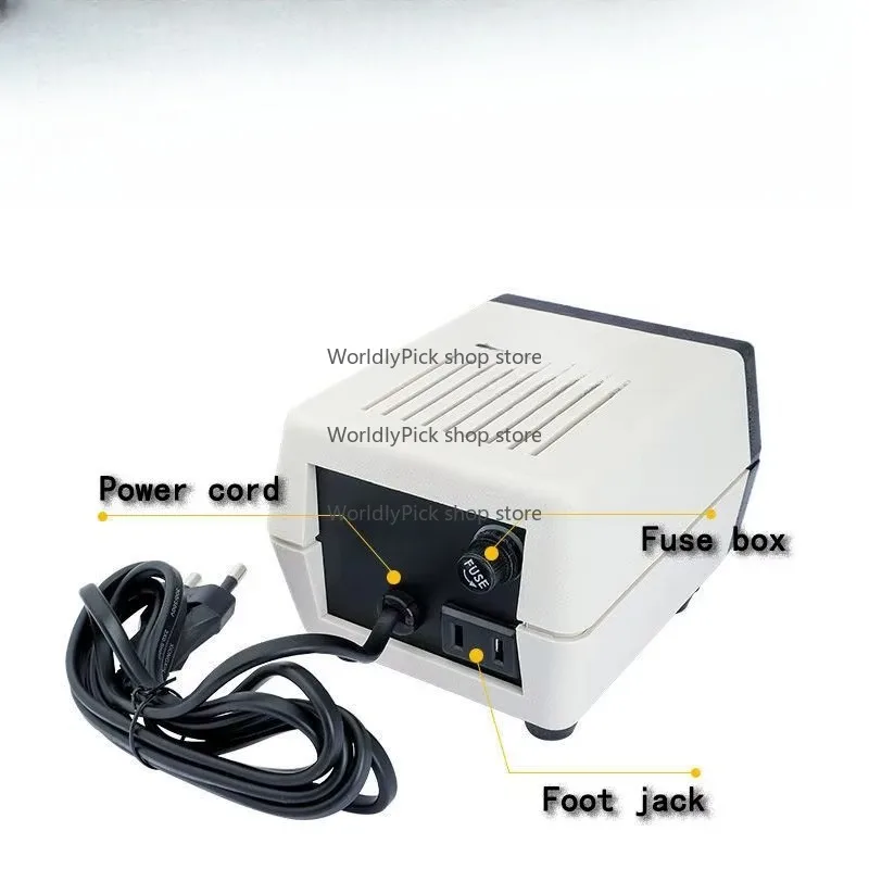 High-Speed Precision Electric Grinding Machine 204+102L MicroEngraving Tool 35000RPM Polishing Workbench for Detailed Engravings