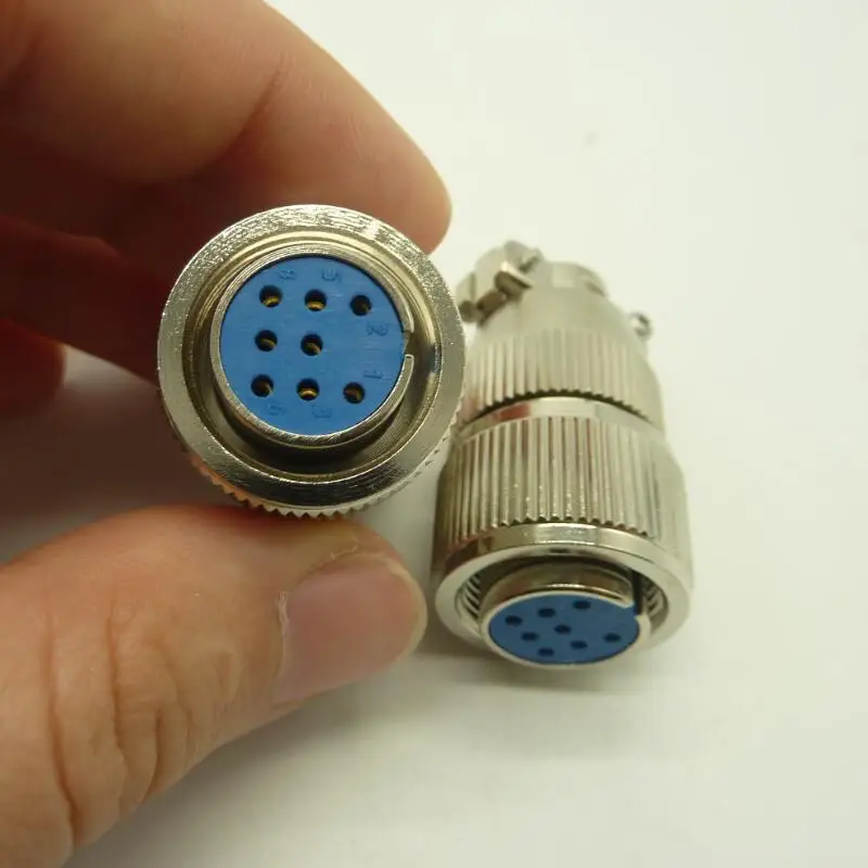 Vacuum series MX15-8P sealed glass sintered connector 8-core aviation plug Electronic Accessories & Supplies Active Components