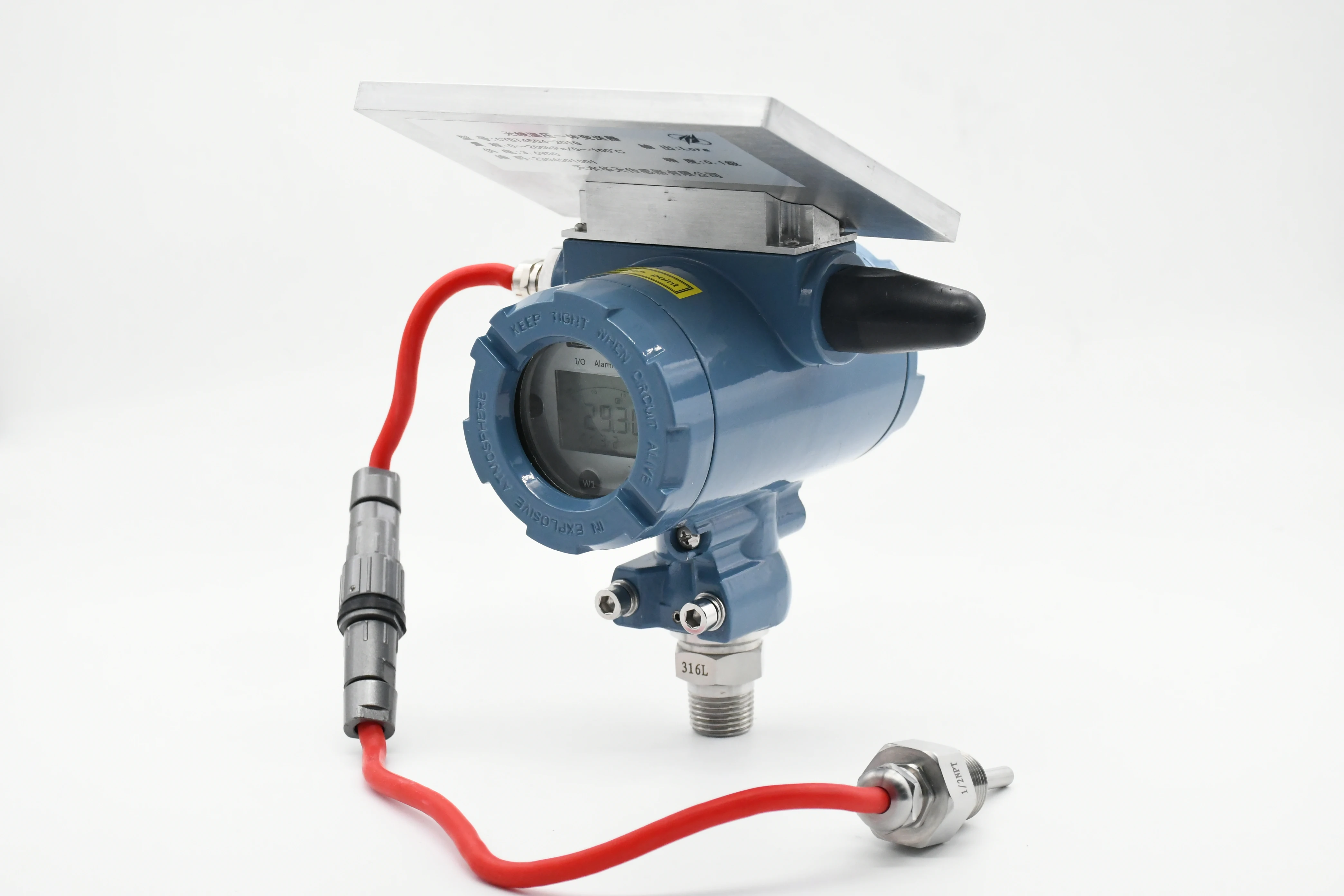 Huatian CYBT4504 Transmisor de presión de autoclave inalámbrico a prueba de explosiones de calibración personalizada 4-20ma
