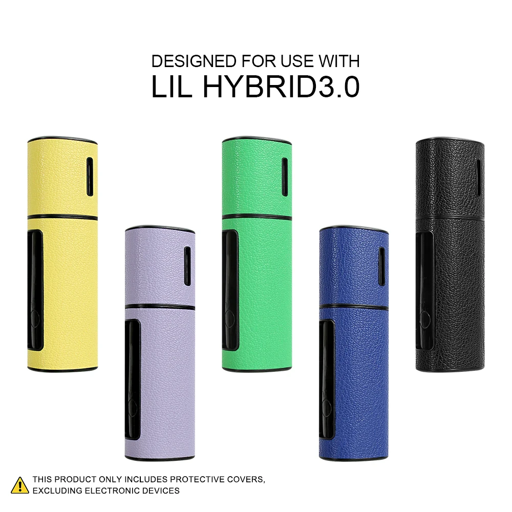 PU leather protective case suitable for LiL HYBRID 3.0, a fashionable and trendy protective accessory for electronic cigarettes.