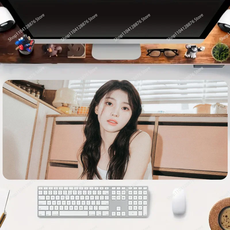 Idol Singer XiaoTing Ablum Giddy Mousepad Gaming Mouse pad Gamer Pc Accessories Deskmat Keyboard Mat Desk Protector Mause Pads