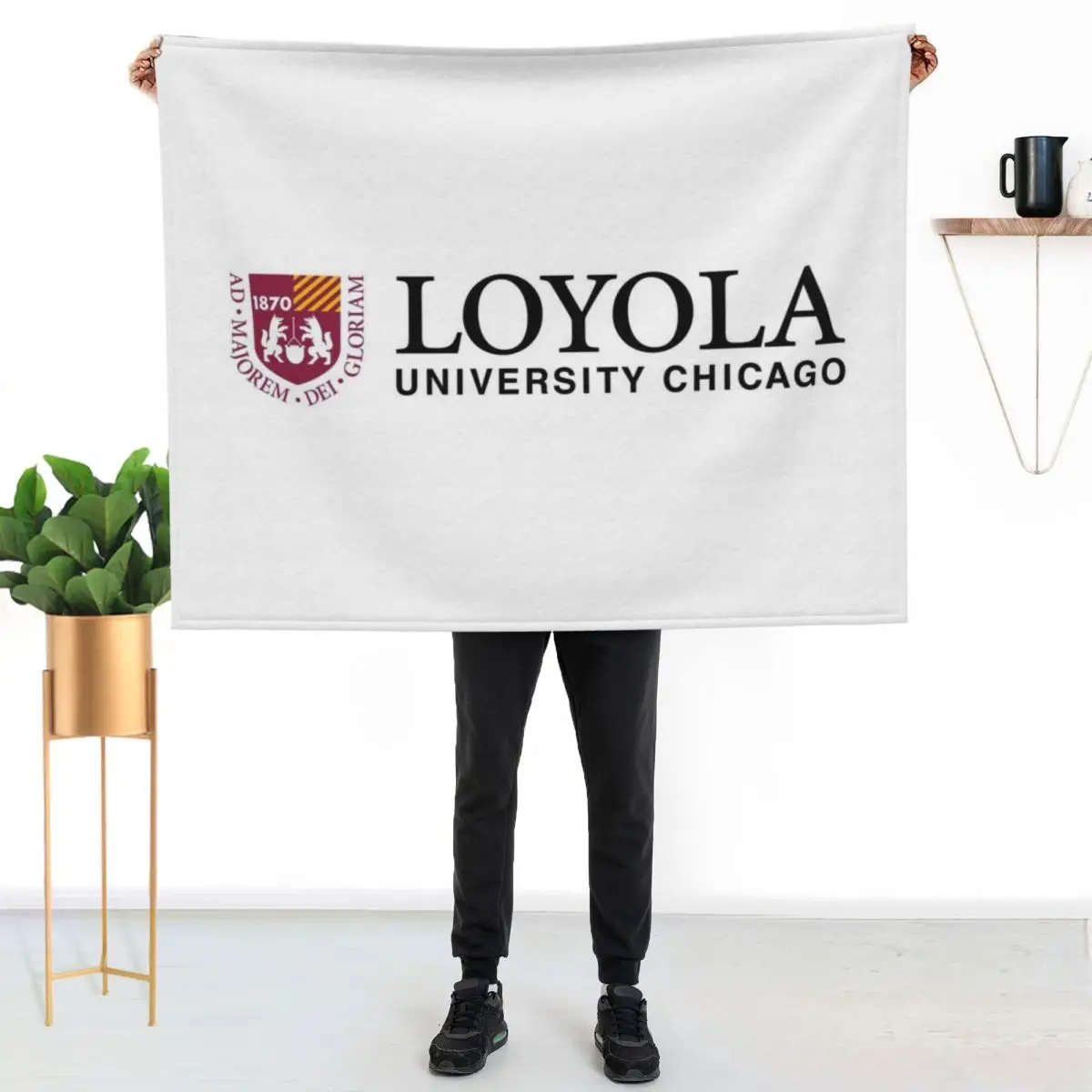 

Loyola University Chicago Throw Blanket Versatile Cozy Throw Blanket for All Occasions