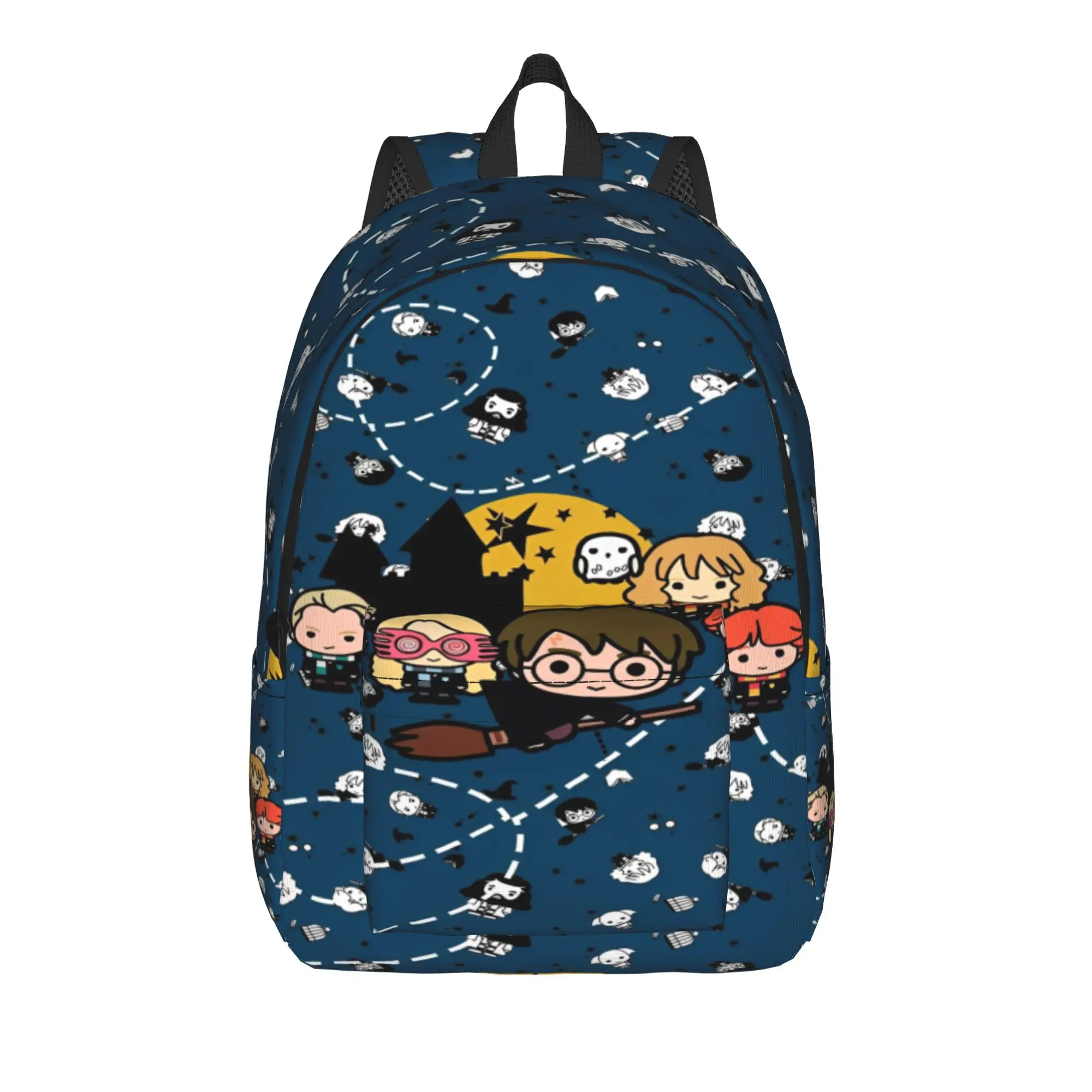 

H-HP-P Harrys potters magic Casual Backpack Gift High School Hiking Travel Daypack for Men Women Laptop Canvas Bags