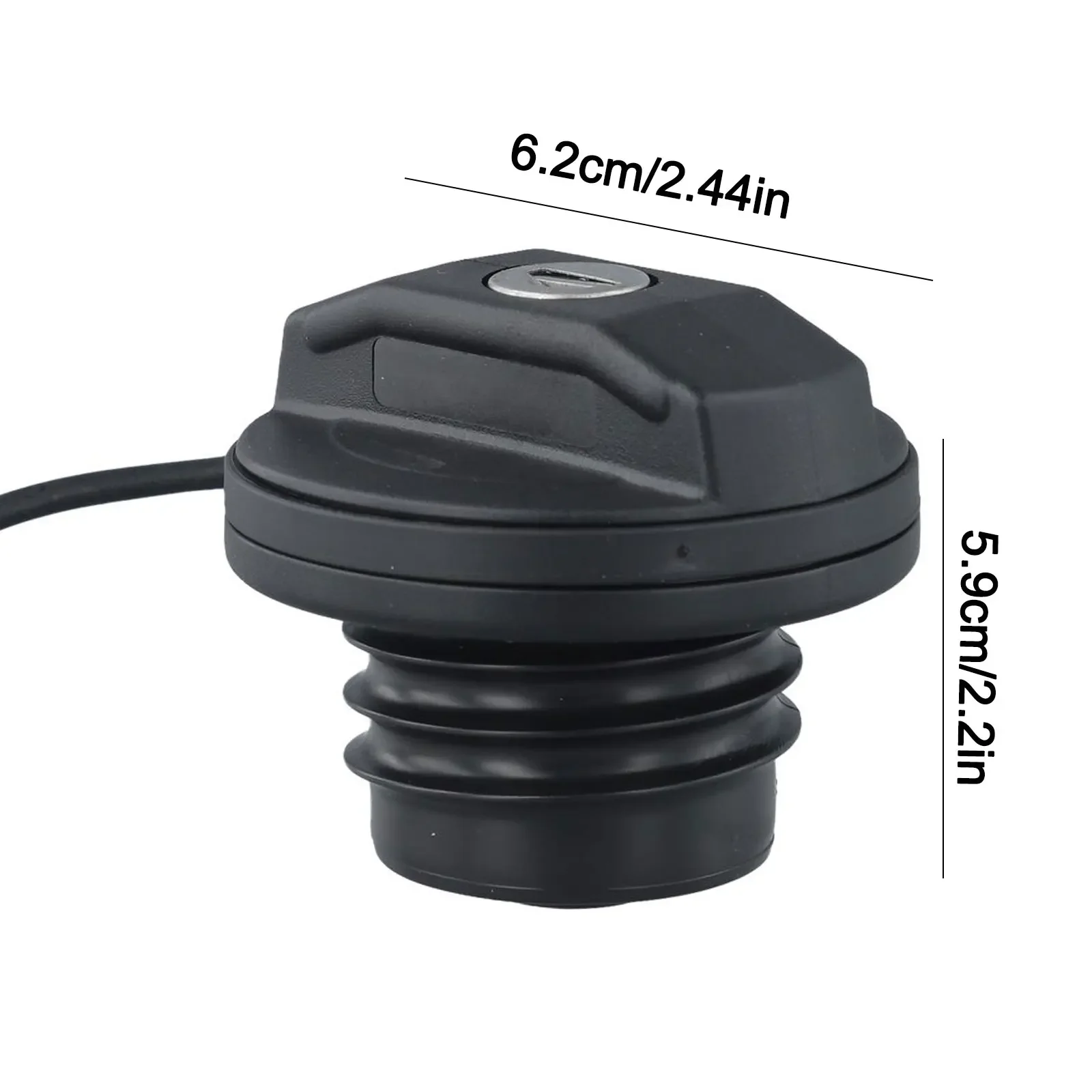 

Replacement Fuel Filler Cap for Land Rover For Defender 90 110 Includes Two Keys Compatible with LR075664 LR032977