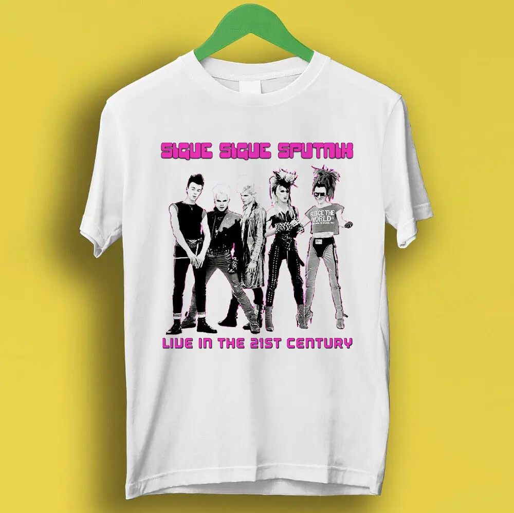 

Sigue Sigue Sputnik 21st Century Generation X New Wave Punk Tee T Shirt P70