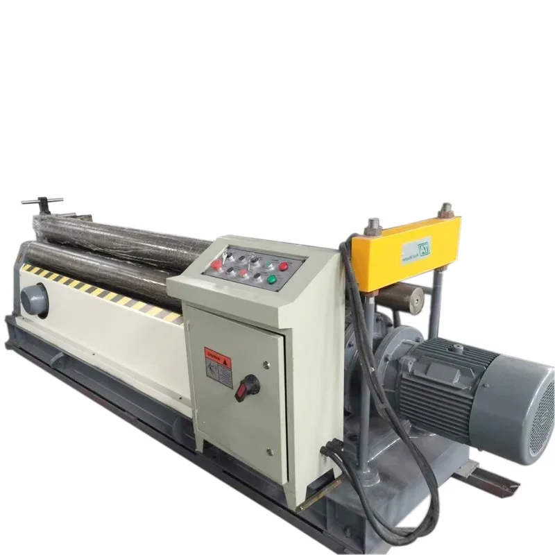 Sheet 3 Roller Rolling Bending Machine for sheet metal for cylinder