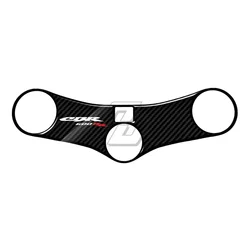 For Honda CBR600RR 2005-2006 Carbon-look Upper Triple Yoke Defender 3D Resin