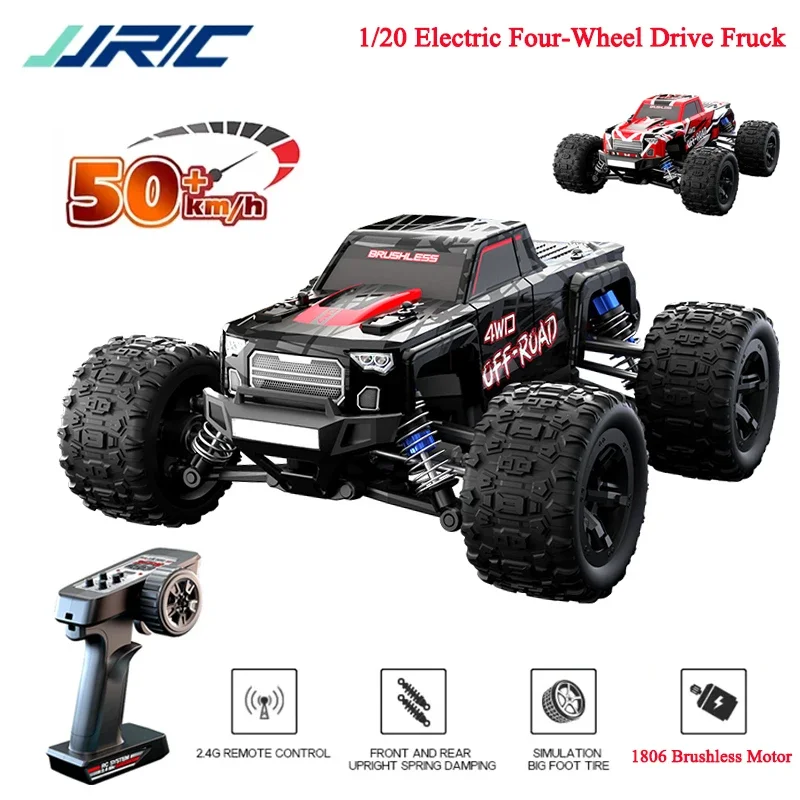 JJRC C8810 50KM/H or 35KM/H High Speed RC Cars Toys for Adults and Kids Remote Control Car 2.4G 4WD Off Road Monster Truck