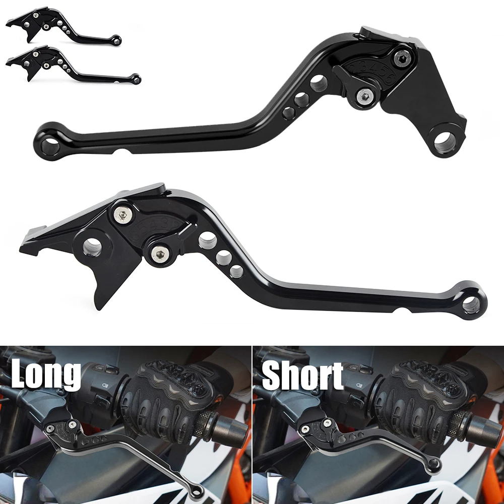 For 2004-2009 Suzuki GS500F Motorcycle Long/Short Handle Lever Brake Clutch Levers for Suzuki GS500 1989-2008 GS500E 1994-1998