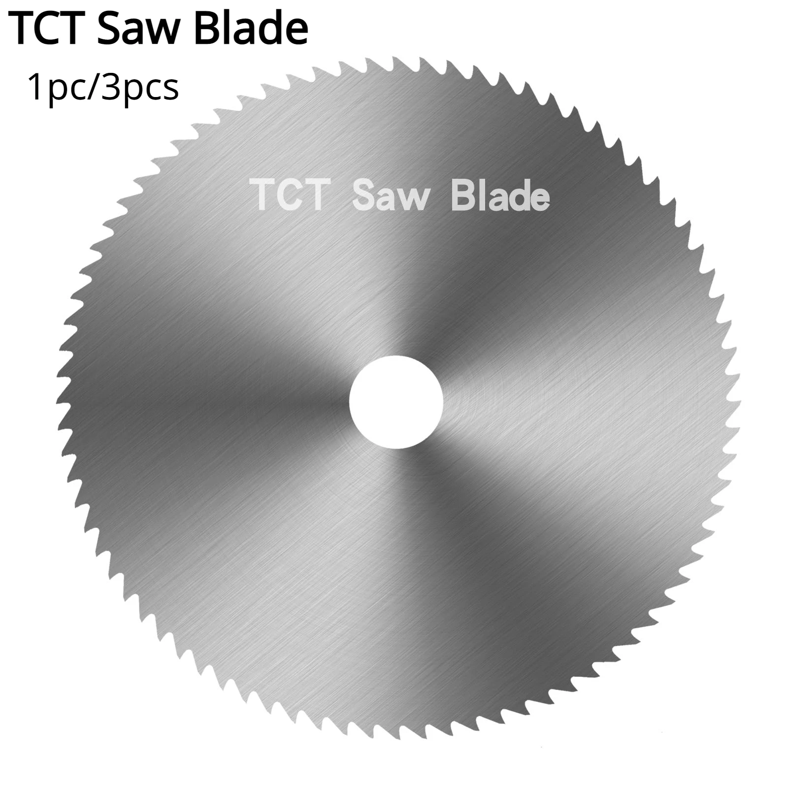 40/50/60/75/80mm 1/3pcs TCT Circular Saw Blade Milling Cutter Slotting Cut Discs Metal Multitool Tools Tungsten Carbide