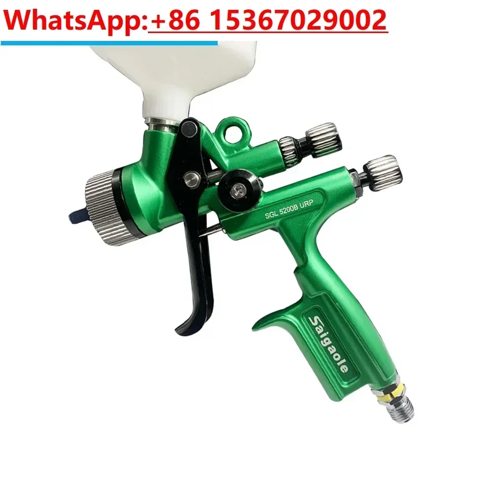 Tpaitlss Car Paint Spray Gun HVLP Gravity Spray Gun 5200B with 1.3mm Nozzle and 600ml spray paint cup