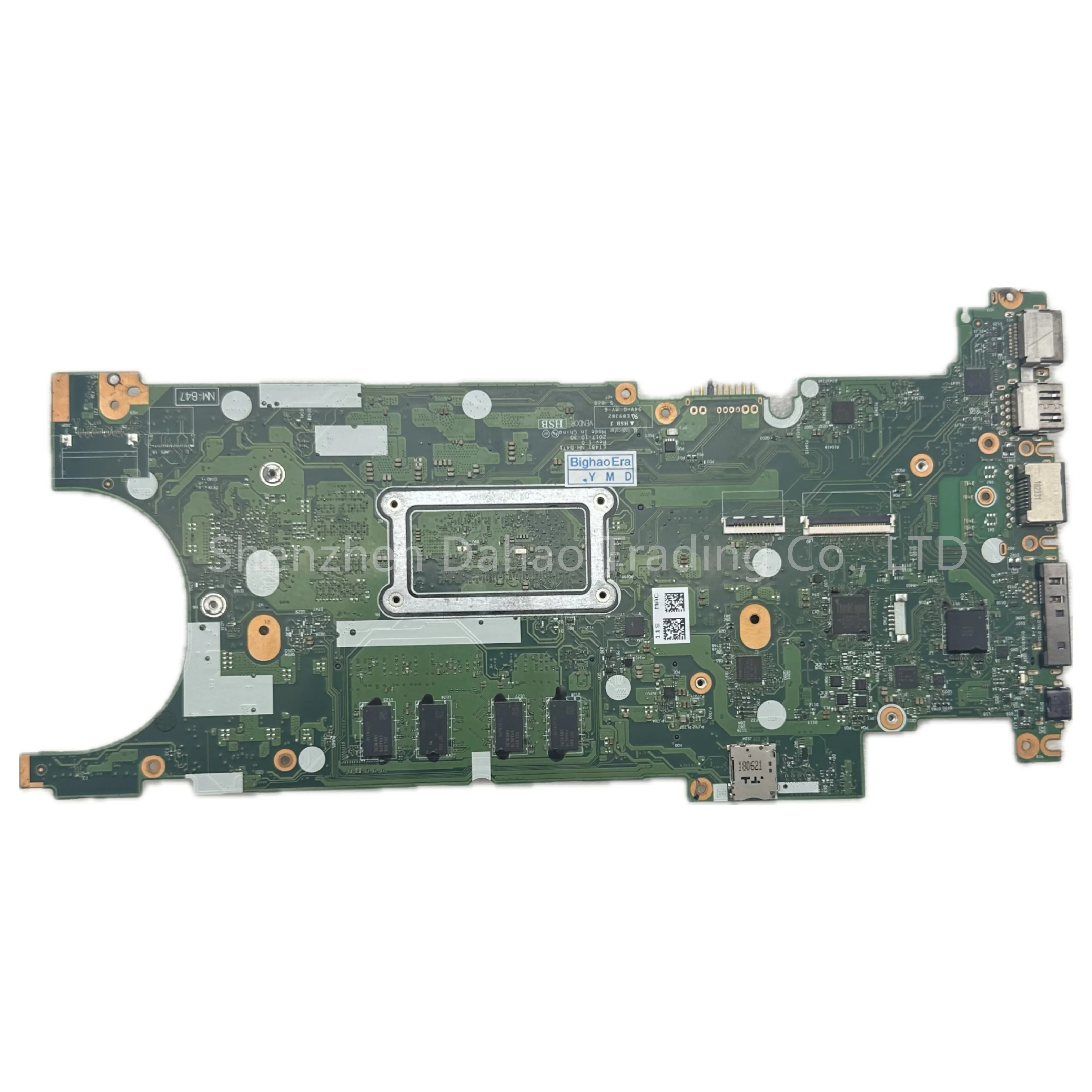 Imagem -02 - Placa-mãe Portátil para Lenovo Thinkpad Et481 Nm-b471 Thinkpad T480s I57300u I58350u 4gb 8gb de Ram 01lv622 01yu140 01yu144 02hl854