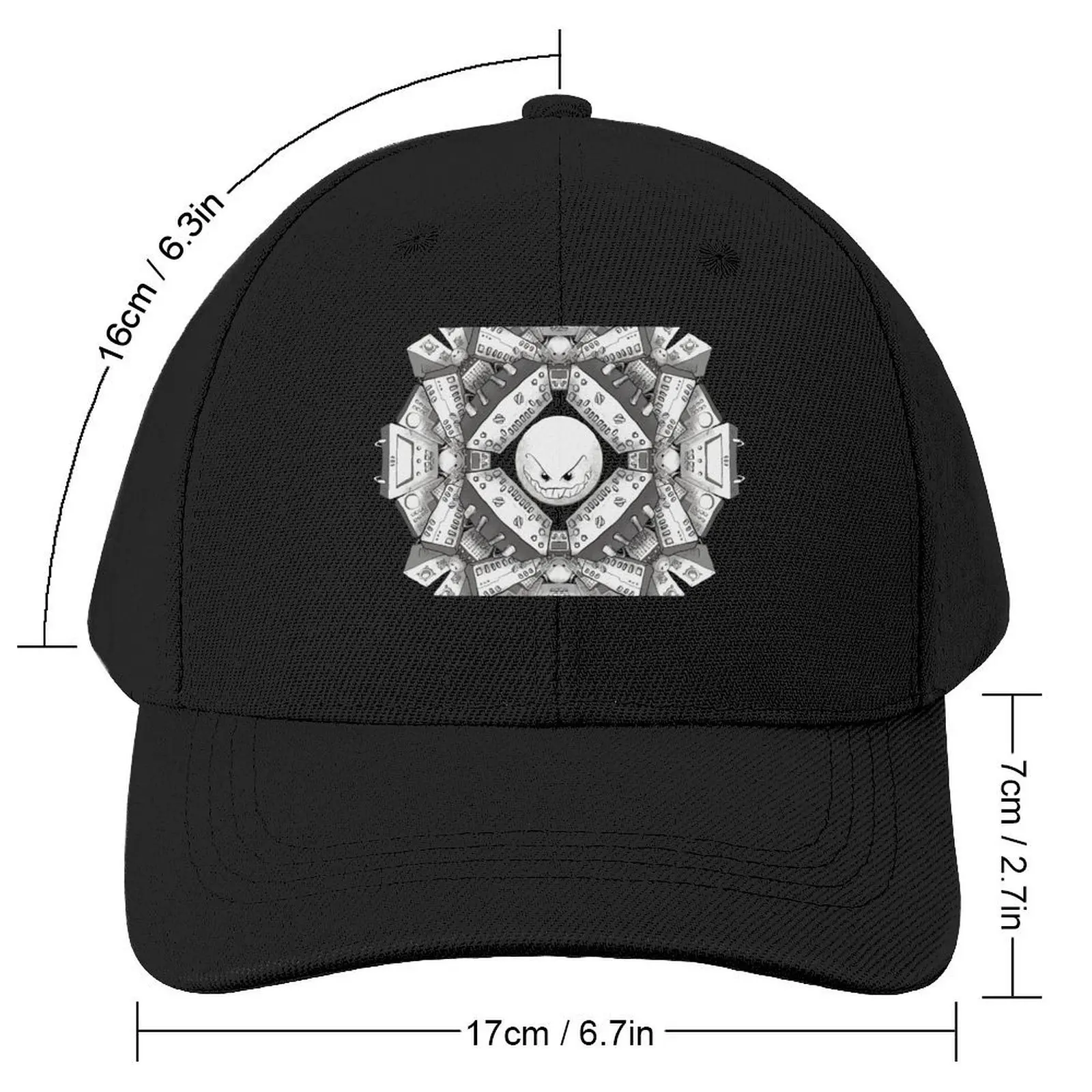 Acid Mandala V2 Baseball Cap Golf Hat Man Gentleman Hat Snapback Cap Man Women's