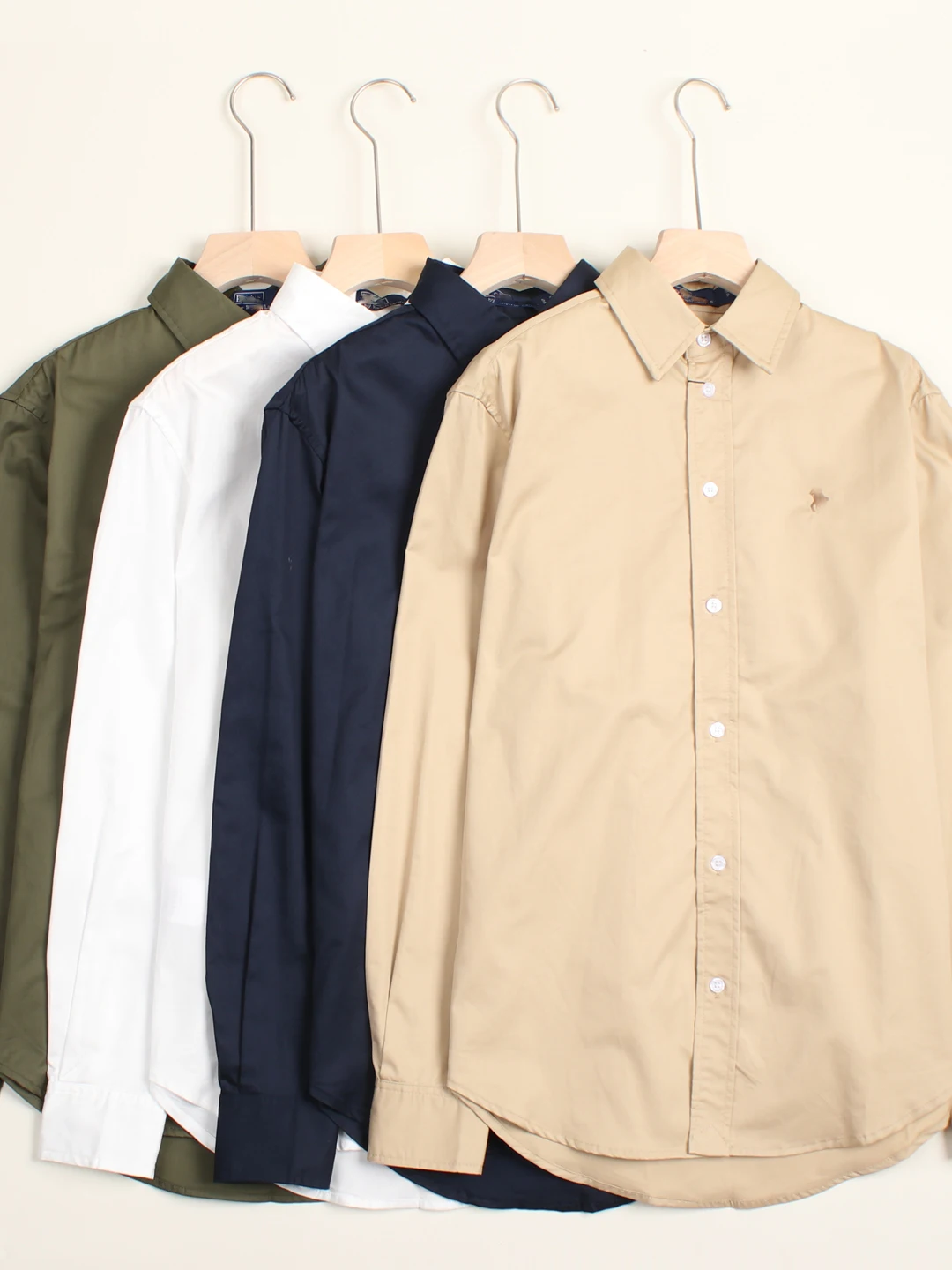 Men's Casual Long Sleeve  Shirt Breathable Lightweight  Color Button up Comfortable Fashion Autumn Spring Spring