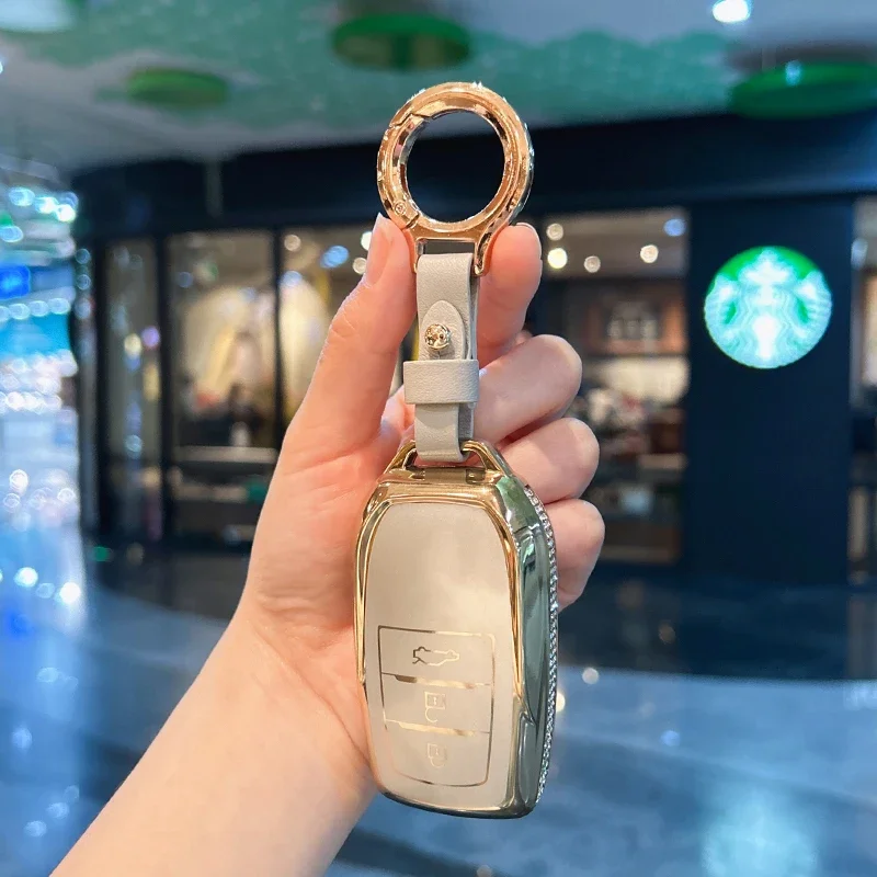 

Suitable for 21-23 Toyota Crown ,14th generation, 12-18 Toyota Crown keycover keyshell keychain case buckle cars accessories key