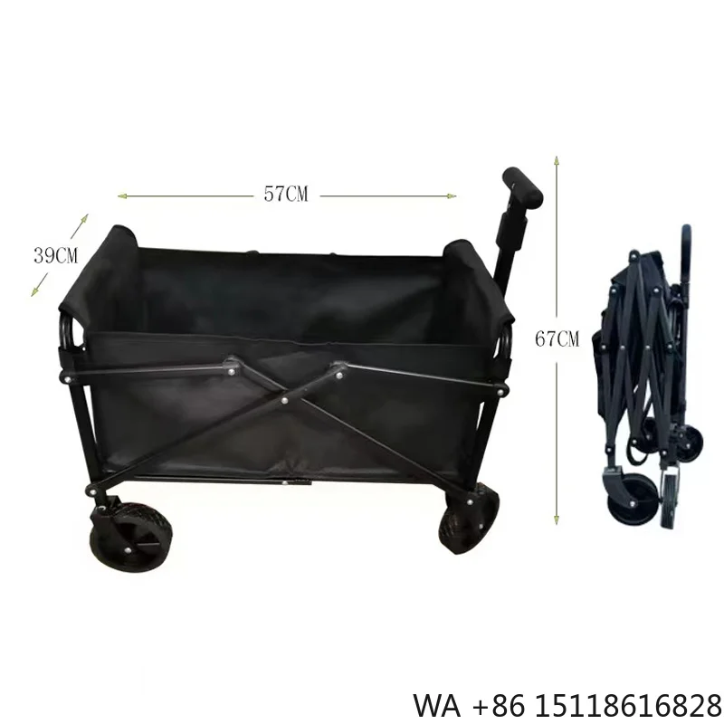 garden-foldable-portable-sturdy-steel-frame-camping-cart-picnic-camping-folding-wagon