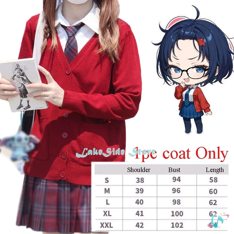 Miside Crazy Mita Mila Gioco Cosplay Mita In Occhiali Costume Cosplay Parrucca Gioco Di Ruolo Capelli Corti The Mitas Yandere Outfit Halloween