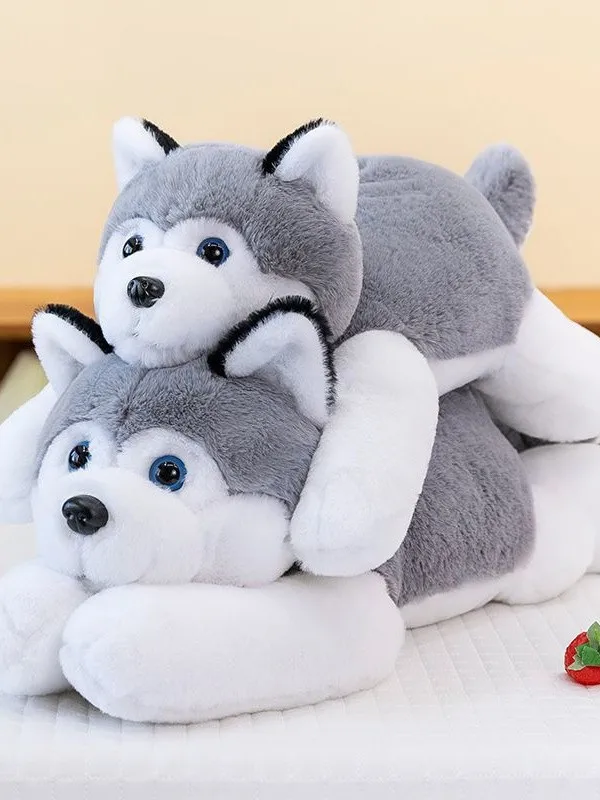 

Мягкая игрушка-подушка Hu Plu: милая кукла в лежачей позе, подарок на день рождения для детей, универсальный подарок для девочек и взрослых